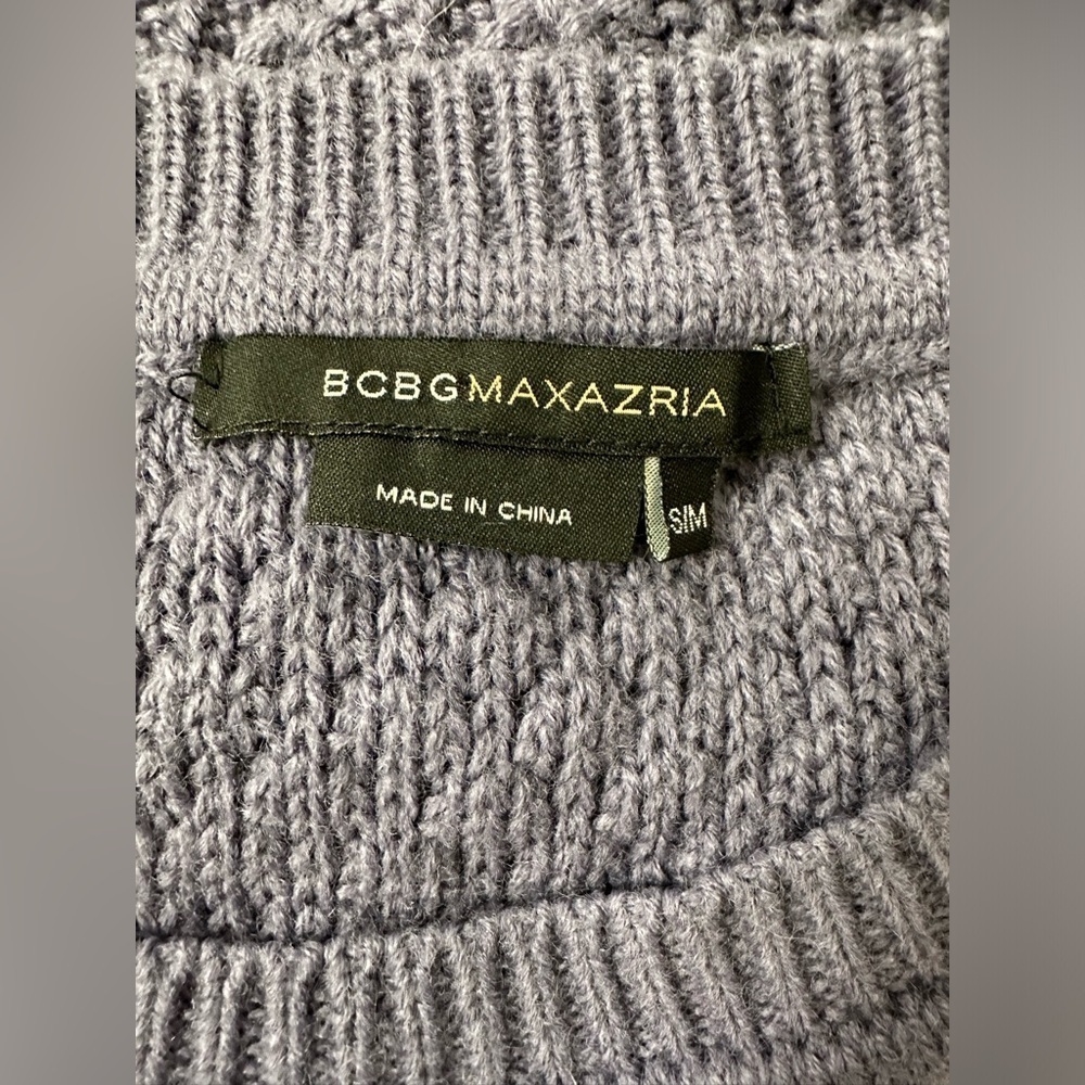 BCBGMaxAzria Cable Knit Pancho Sweater - Picture 3 of 3
